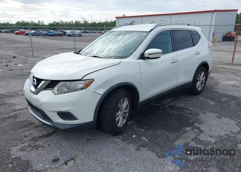 2016 Nissan Rogue Sv из США, поврежденный, VIN 5N1AT2MT9GC921262